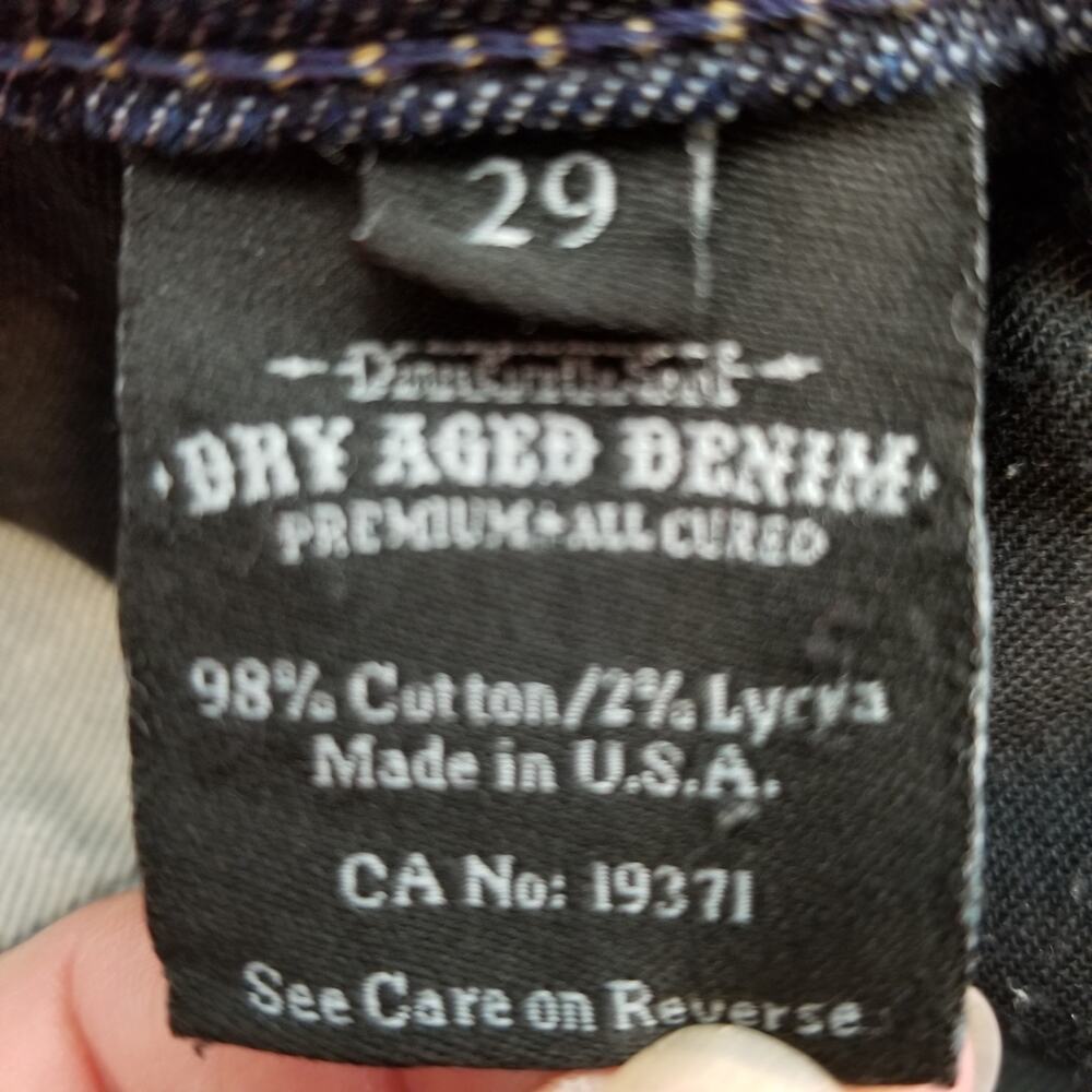 James Cured by Seun Women's Mid Rise Boot Cut Jeans Size 29 - Picture 4 of 10